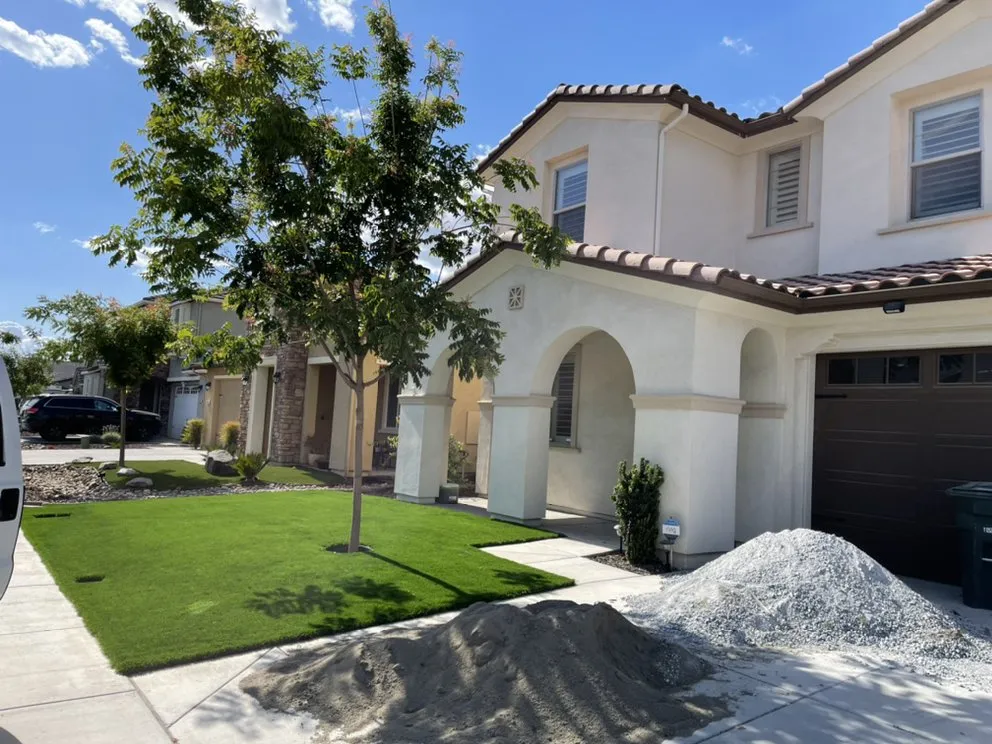 Custom lawn mowing service in Modesto, CA by Turf Masters Solutions