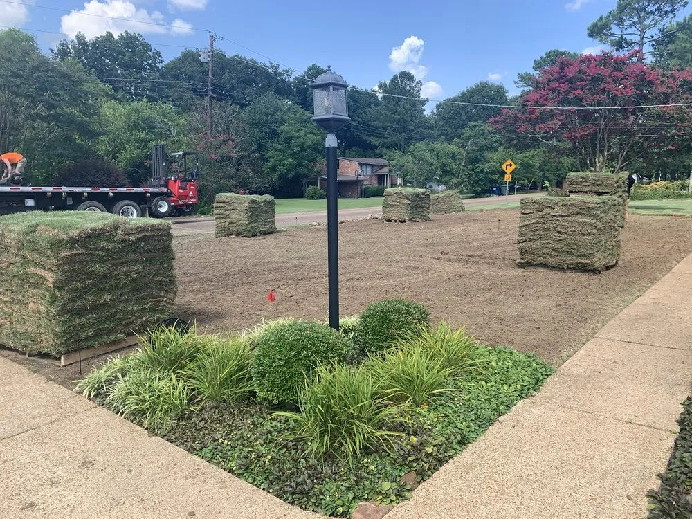 Expert residential landscaping in Huntsville, AL by Turf Medic