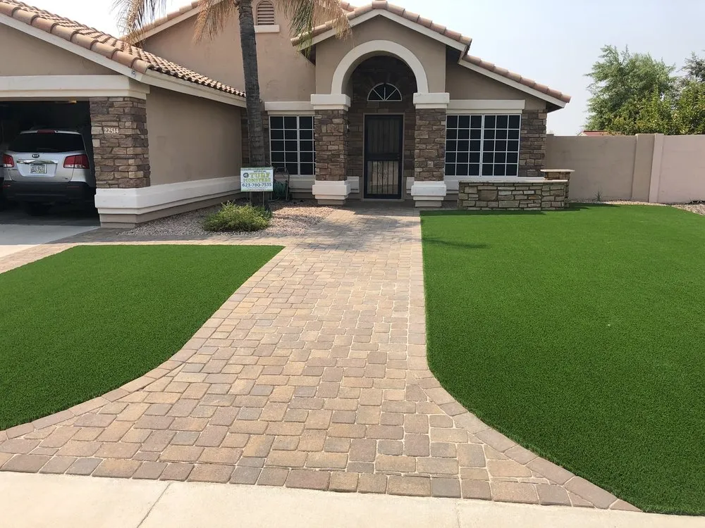 Reliable lawn mowing service for year-round maintenance across Phoenix, AZ - Turf Monsters