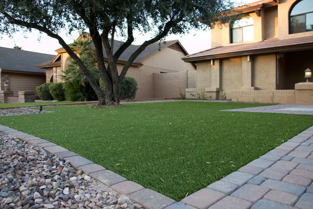 Expert lawn mowing service for beautiful yards in Phoenix, AZ by Turf Monsters