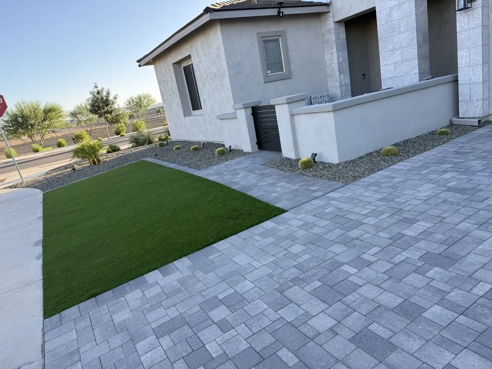Affordable garden landscaping in Phoenix, AZ by Turf Monsters