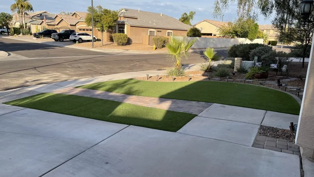 Trusted garden landscaping for homes in Phoenix, AZ by Turf Monsters