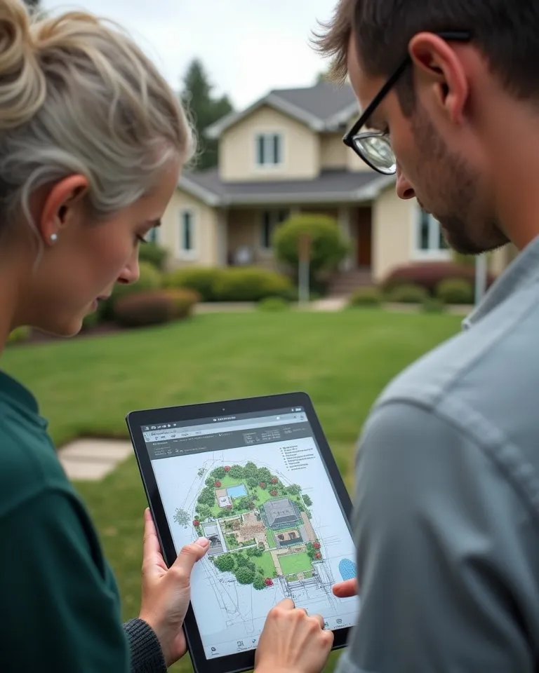 Affordable garden landscaping for beautiful yards in Avon Lake, OH by Turf N Timber