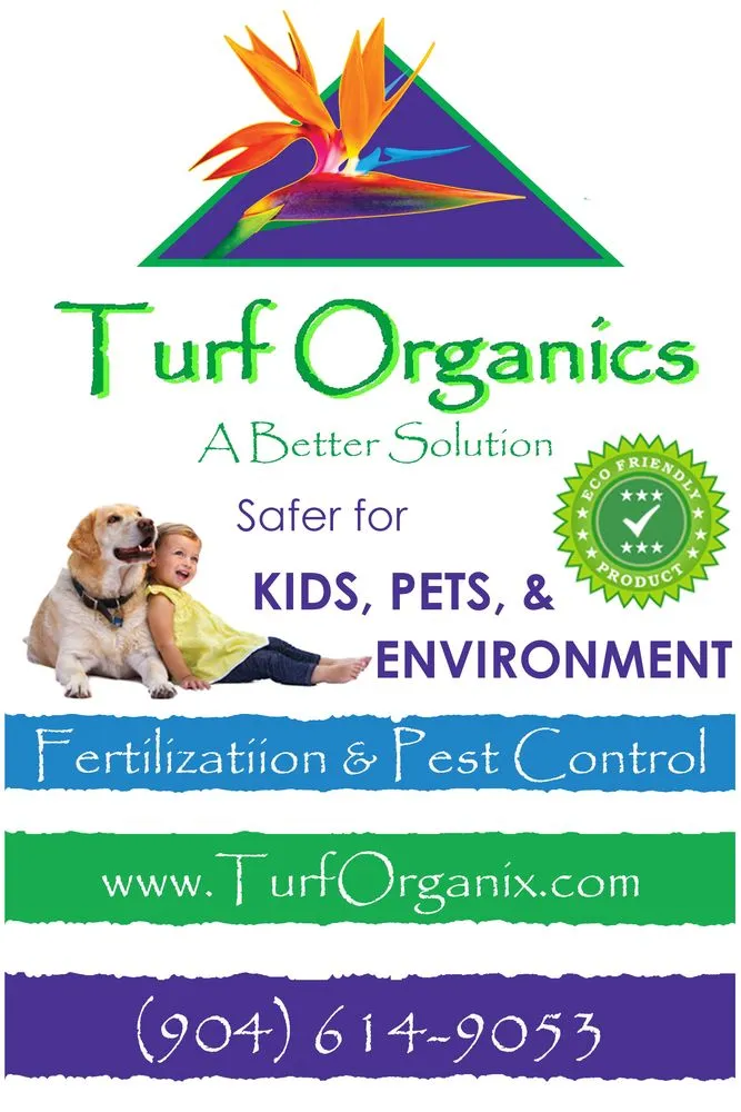 Affordable yard maintenance with custom design across Jacksonville, FL - Turf Organics