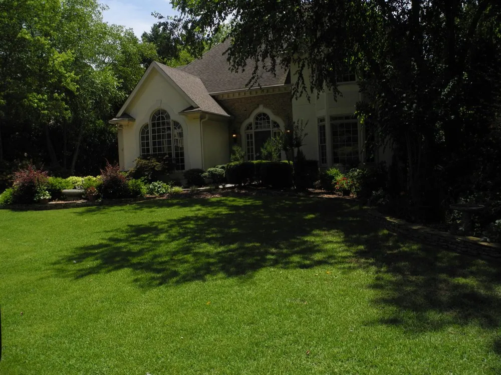 Custom residential landscaping in Villa Rica, GA by Turf Preserve