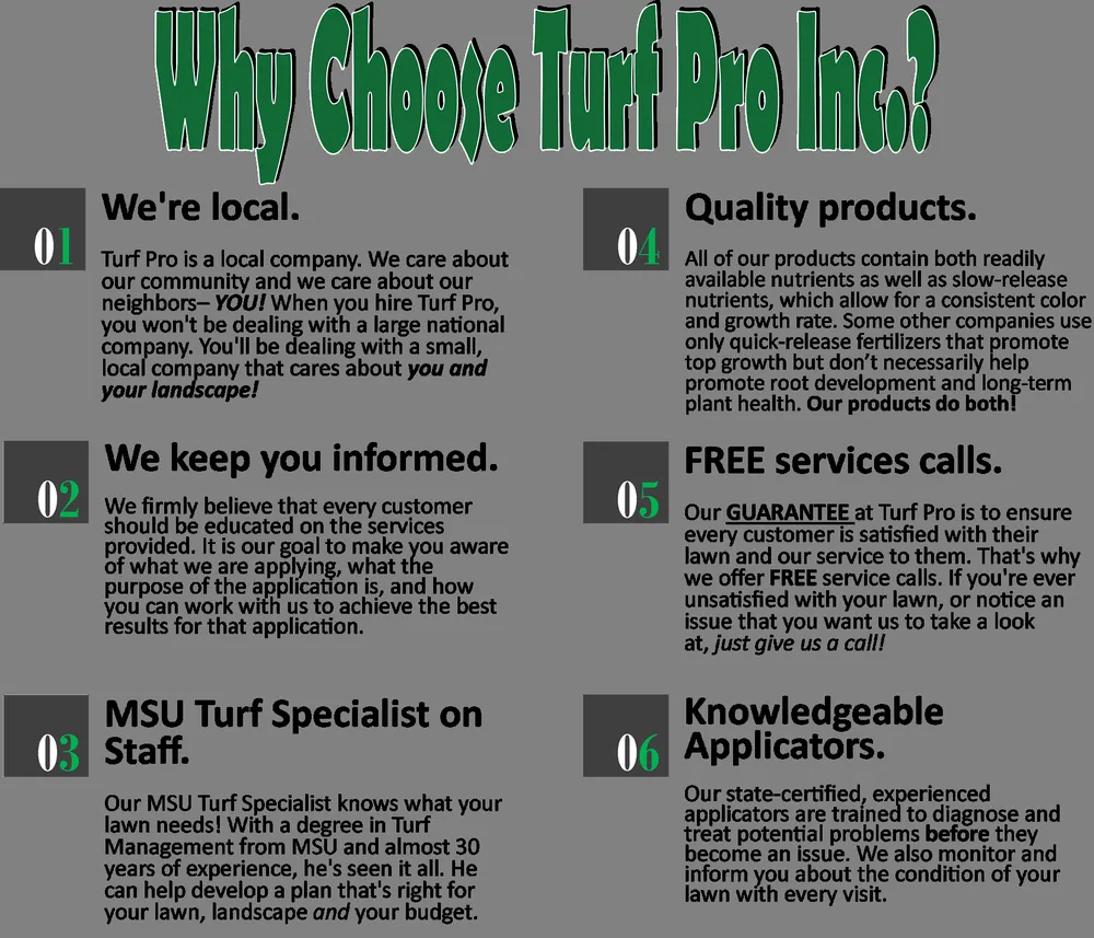 Trusted landscaping services in Belleville, MI - Turf Pro