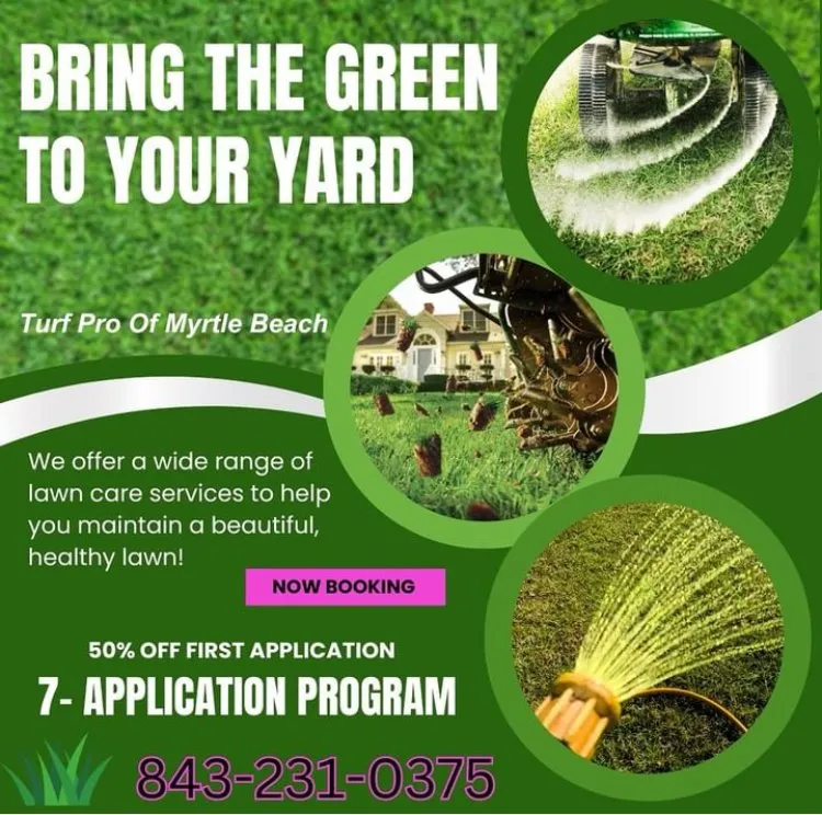 Expert outdoor landscaping in Myrtle Beach, SC - Turf Pro of Myrtle Beach