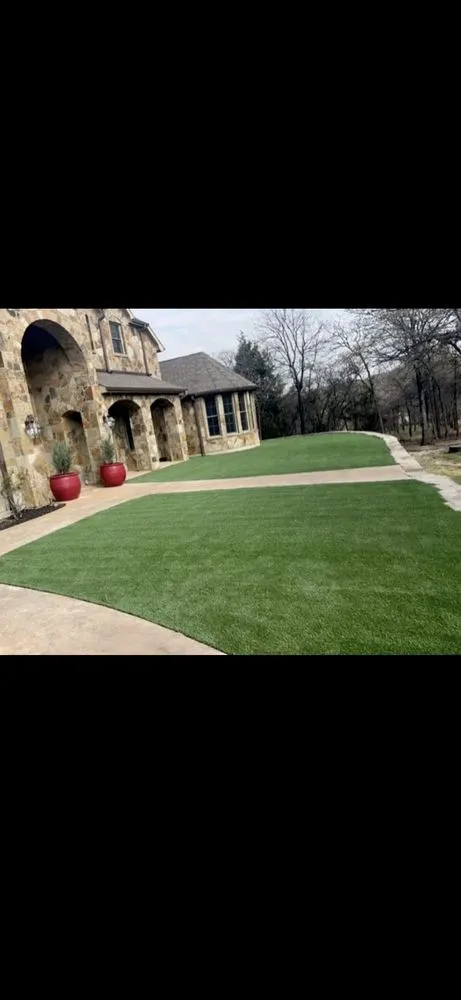 Custom lawn mowing service in The Colony, TX by Turf Pros DFW