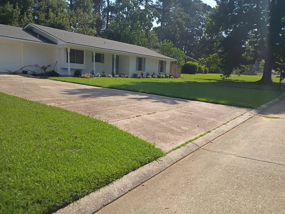 Professional lawn mowing service for residential properties across Pineville, LA - Turf Pro's Lawn Care