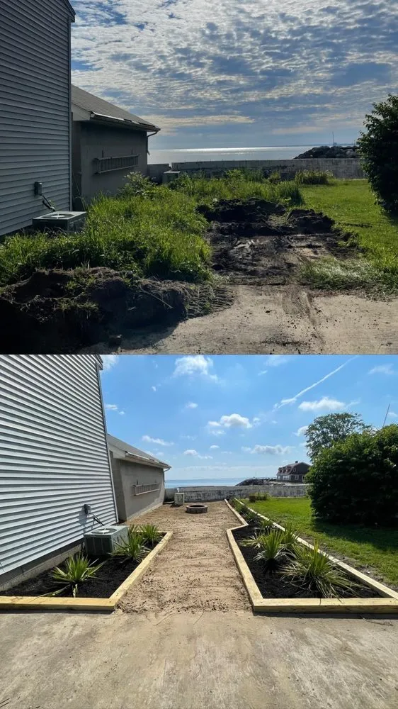 Local outdoor landscaping in Huron, OH by Turf Rehab