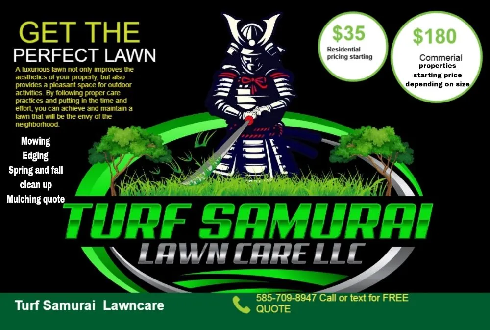 Professional landscaping services in Rochester, NY by Turf Samurai Lawn Care