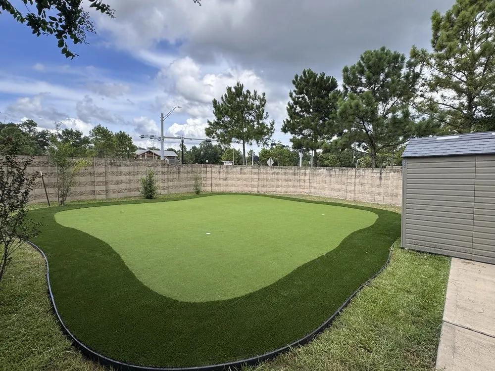 Affordable outdoor landscaping for beautiful yards in Cypress, TX by Turf Source