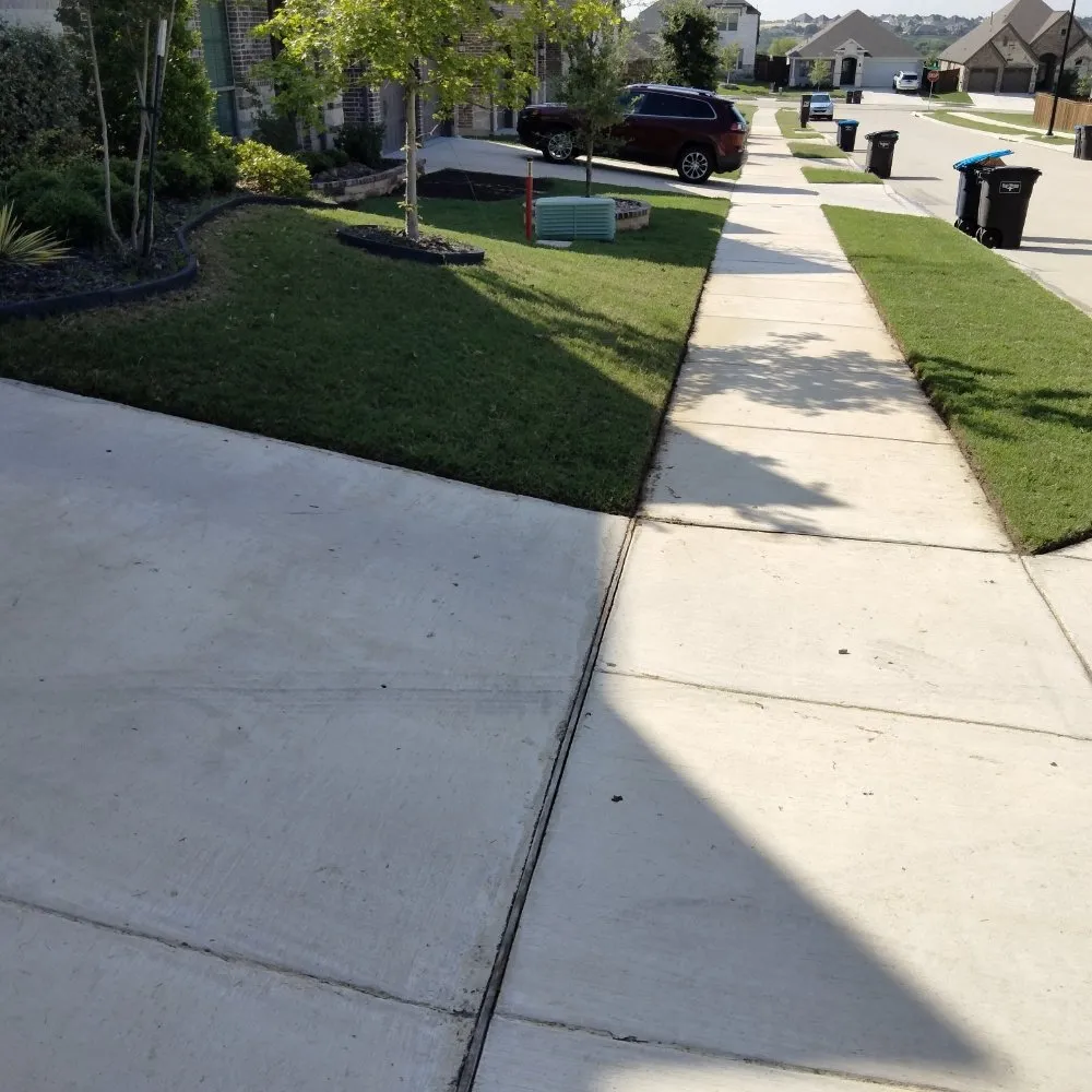 Custom residential landscaping in Fort Worth, TX by Turf Tamers