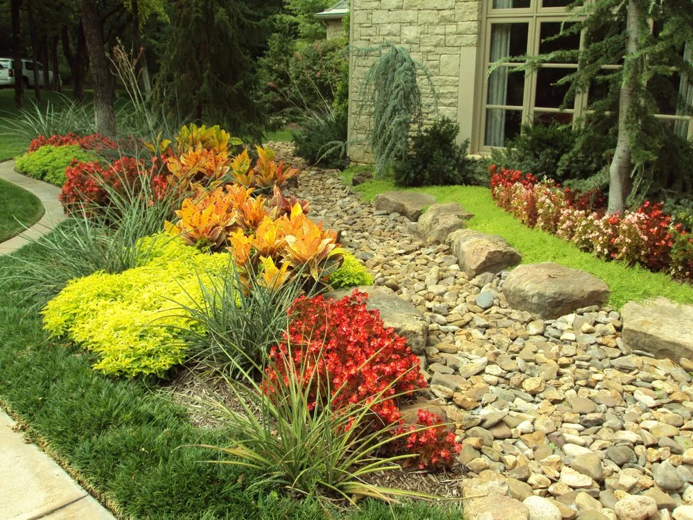 Custom landscape design in Oklahoma City, OK by Turf Team Landscape Design