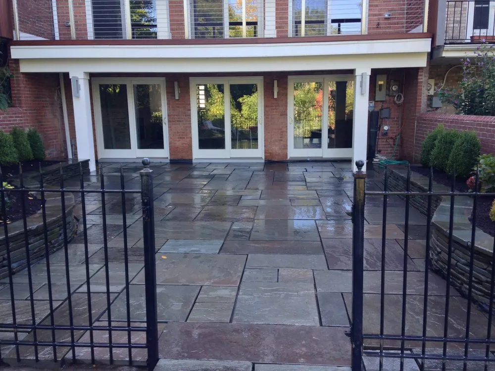 Affordable residential landscaping with custom design across Lockport, NY - Turf Tec