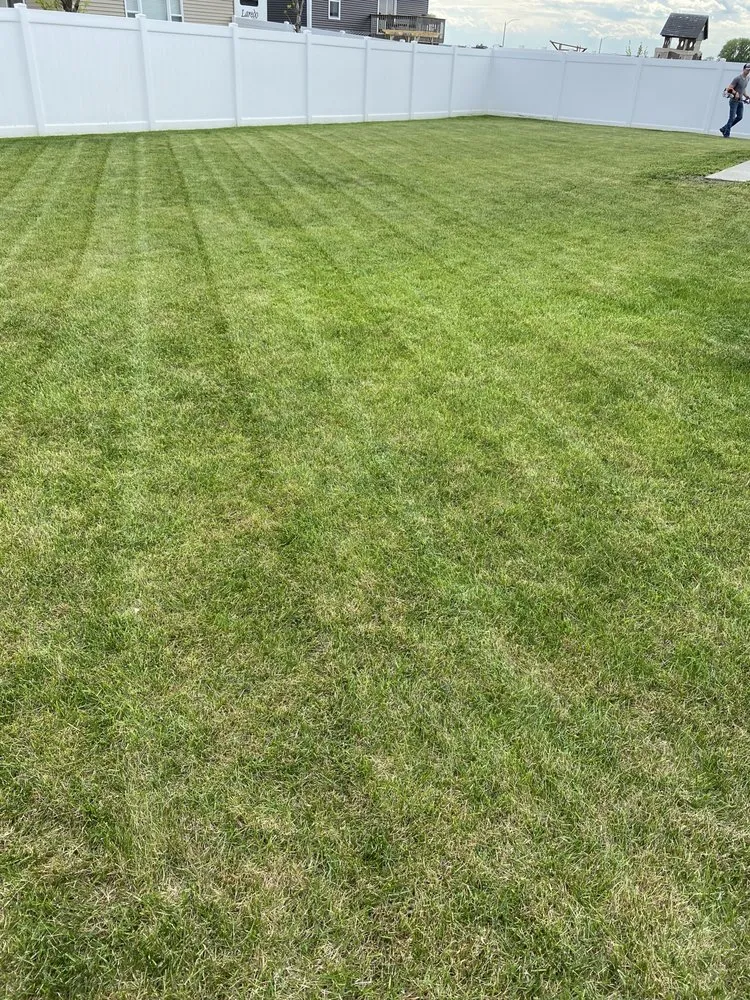 Affordable residential landscaping in Bismarck, ND by Turf Tek Lawn Service