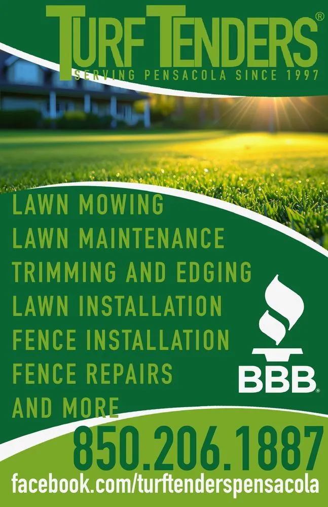 Reliable residential landscaping experts serving Cantonment, FL - Turf Tenders Lawn Service