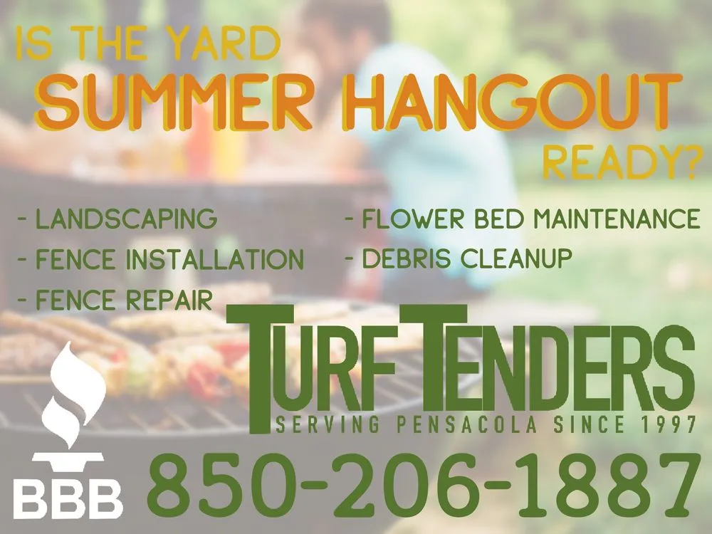 Top-rated residential landscaping in Cantonment, FL by Turf Tenders Lawn Service