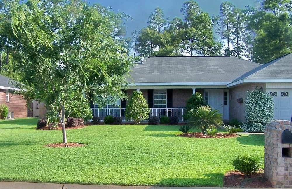 Custom outdoor landscaping for homes across Cantonment, FL - Turf Tenders Lawn Service