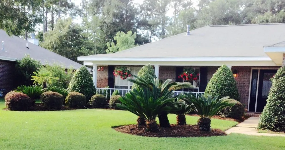 Custom landscape installation in Cantonment, FL - Turf Tenders Lawn Service