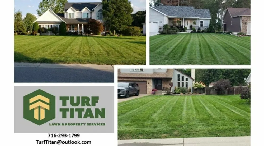 Top-rated lawn mowing service in North Tonawanda, NY by Turf Titan