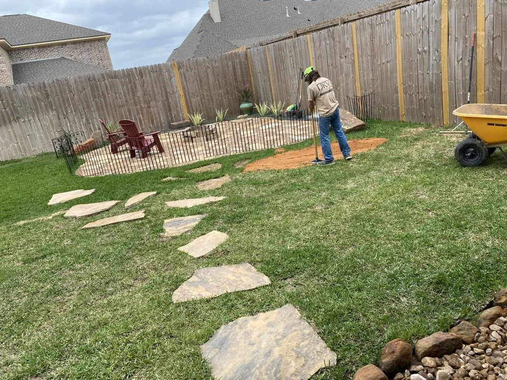 Professional residential landscaping in Beaumont, TX by Turf Titans