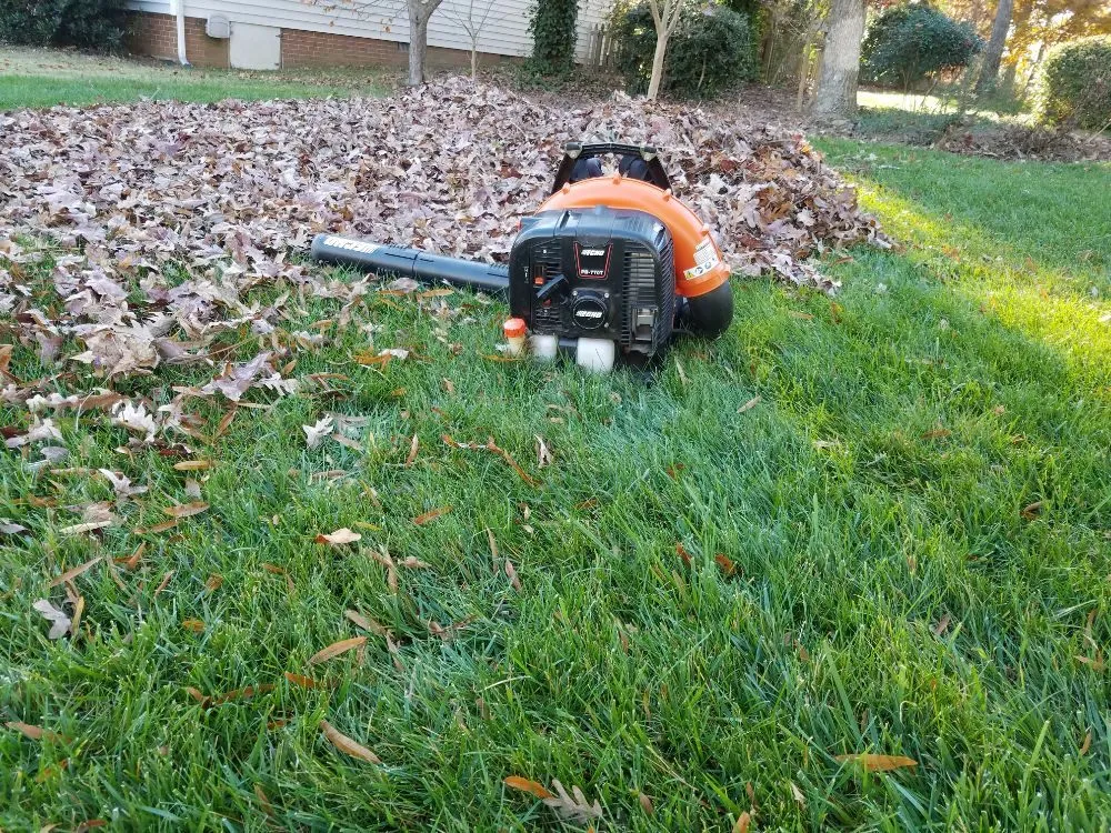 Affordable lawn mowing service for year-round maintenance in Greensboro, NC by Turf Titans