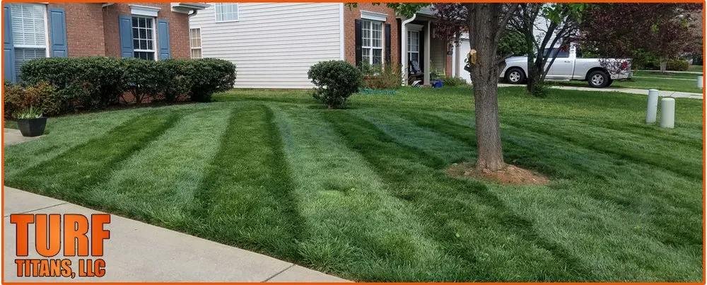 Reliable lawn mowing service for residential properties across Greensboro, NC - Turf Titans