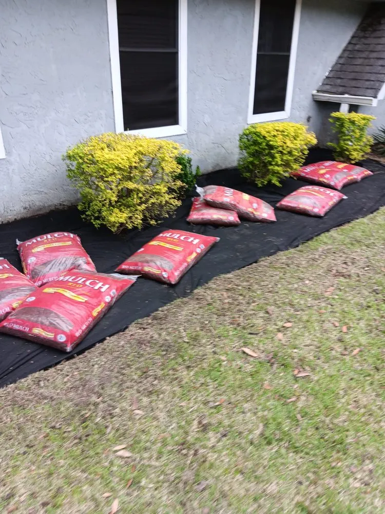 Expert garden landscaping for outdoor upgrades in Pascagoula, MS by Turf Titans Lawn