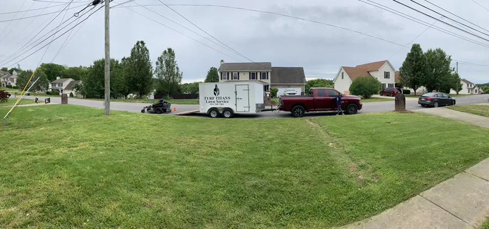 Custom landscape design for beautiful yards across Clarksville, TN - Turf Titans Lawn Service