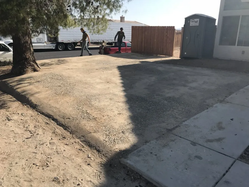 Professional landscape installation in Victorville, CA by Turf Vision