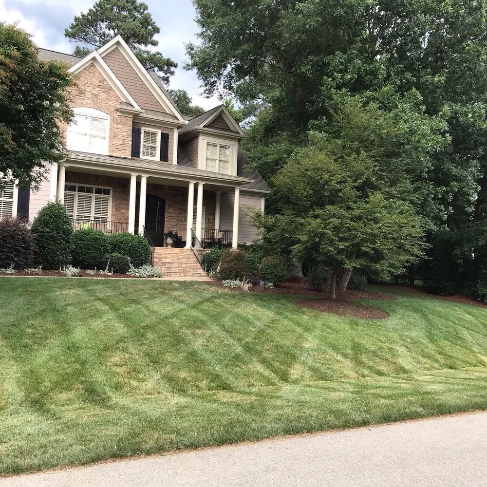 Professional yard cleanup service for homes across Raleigh, NC - Turf Works