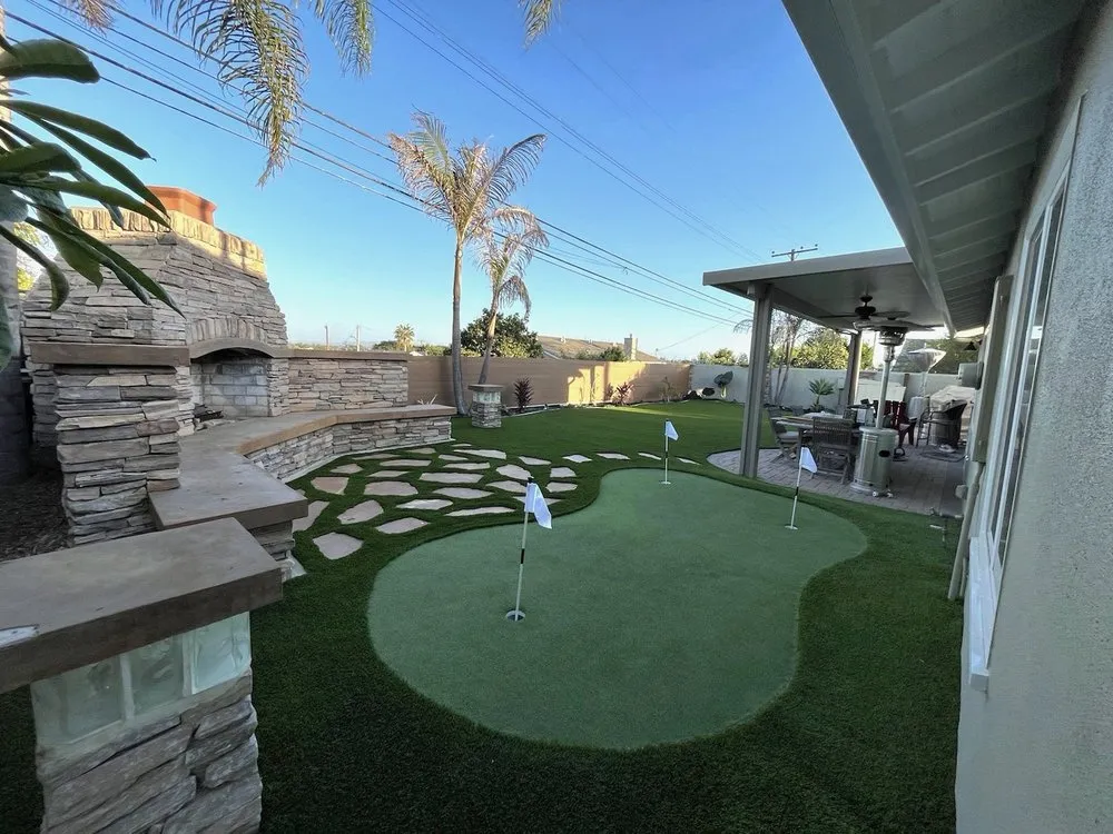 Reliable lawn care service with custom design across Pomona, CA - Turf World