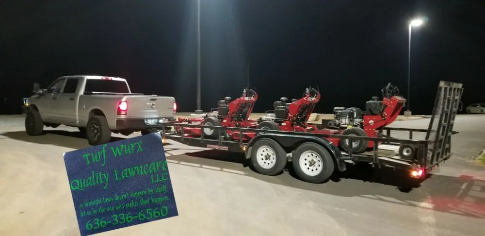 Top-rated lawn mowing service in Winfield, MO by Turf Wurx Quality Lawncare