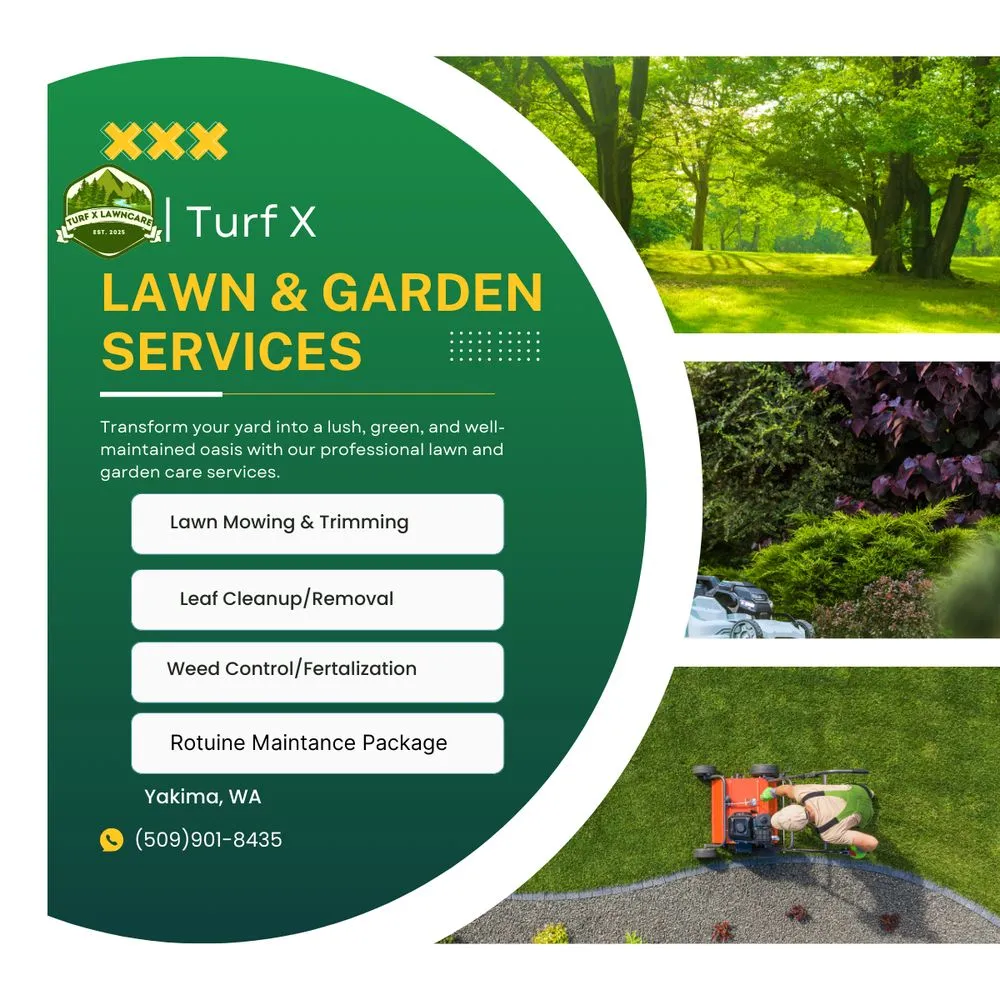 Expert lawn care service for beautiful yards in Yakima, WA by Turf X Services