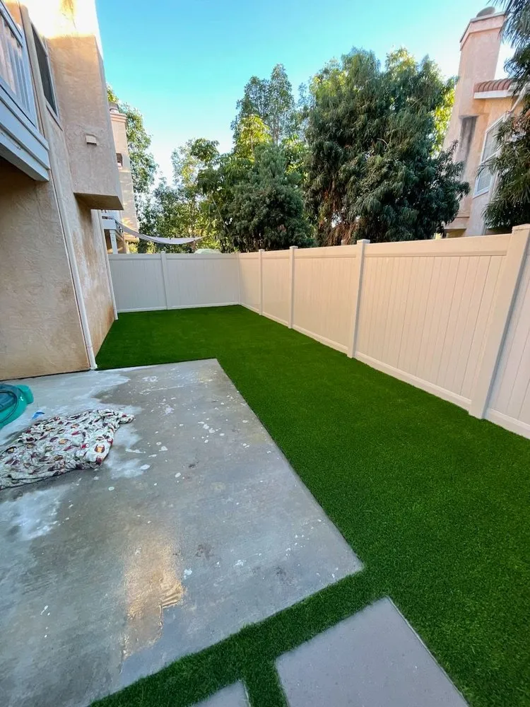 Custom landscape installation in San Diego, CA by TurfCrete