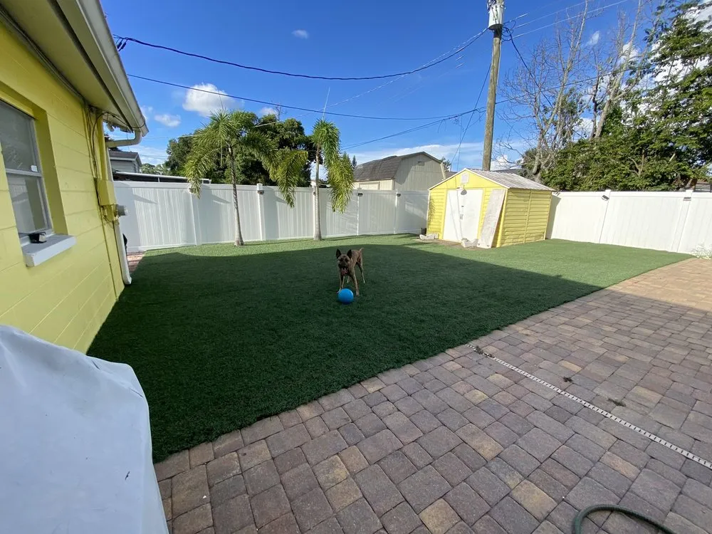 Custom landscape installation near you across New Port Richey, FL - Turff Masterz