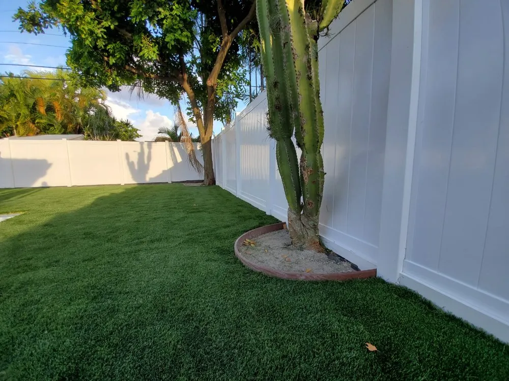 Expert yard cleanup service for residential properties in Pompano Beach, FL by TurfGrass Artificial Solutions