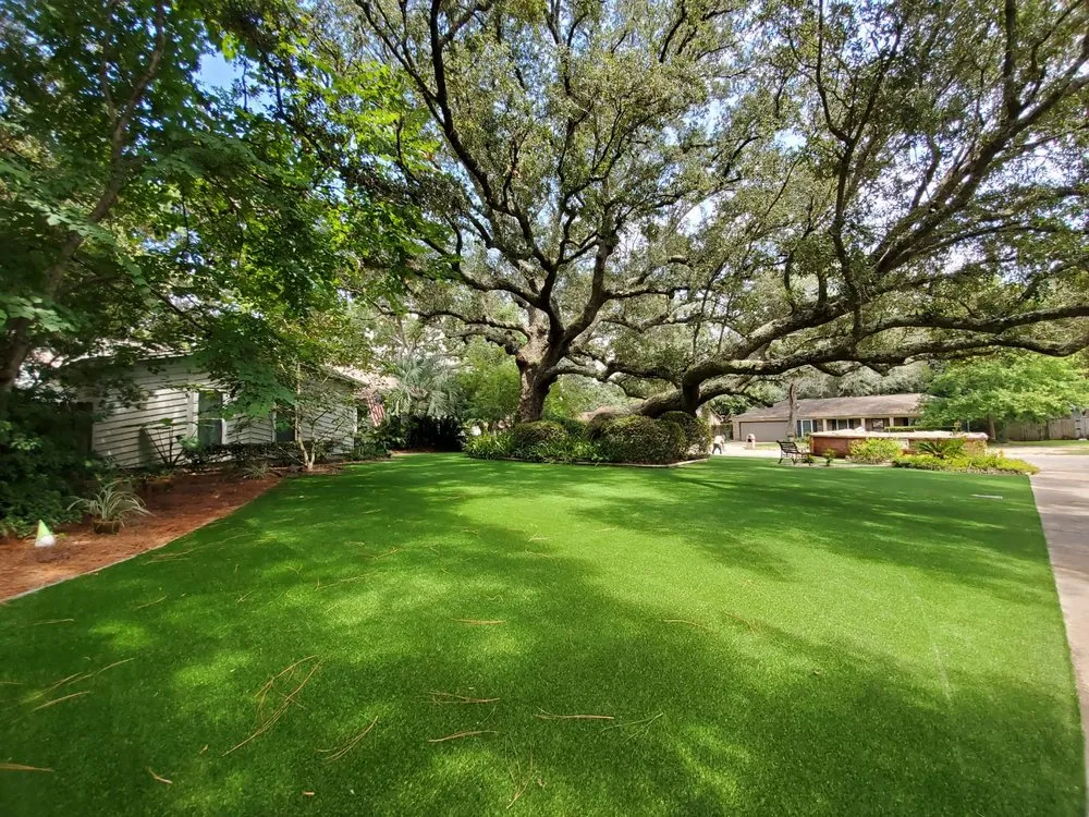 Expert lawn mowing service with custom design in Pompano Beach, FL by TurfGrass Artificial Solutions