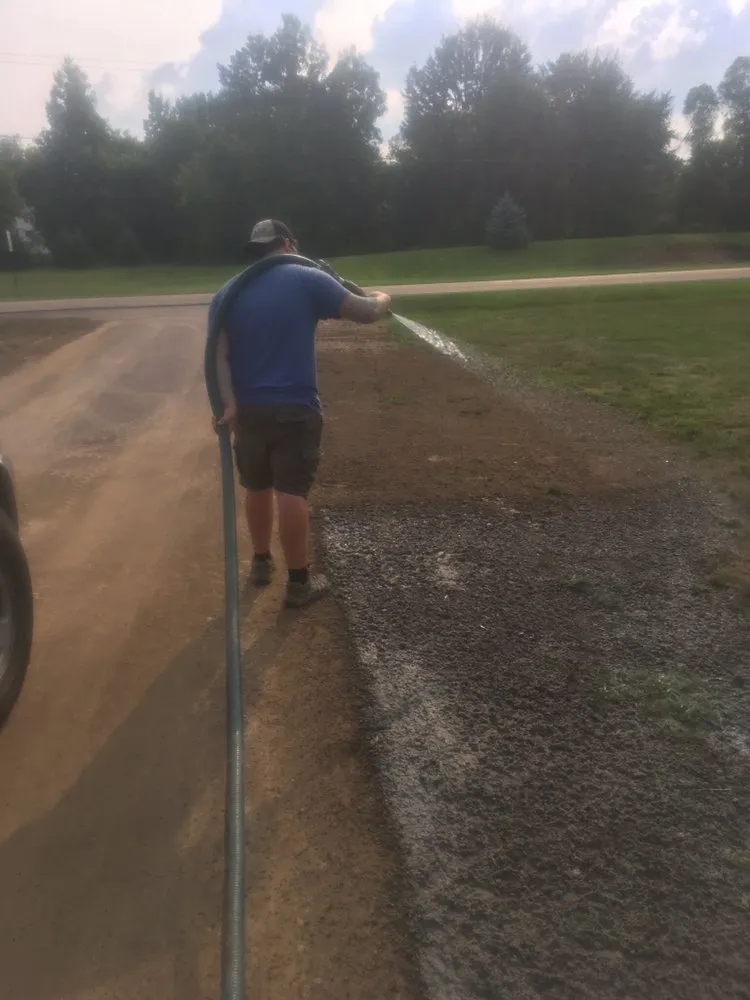 Custom lawn mowing service for outdoor upgrades in South Lyon, MI by Turfgrass Pros | Hydroseeding