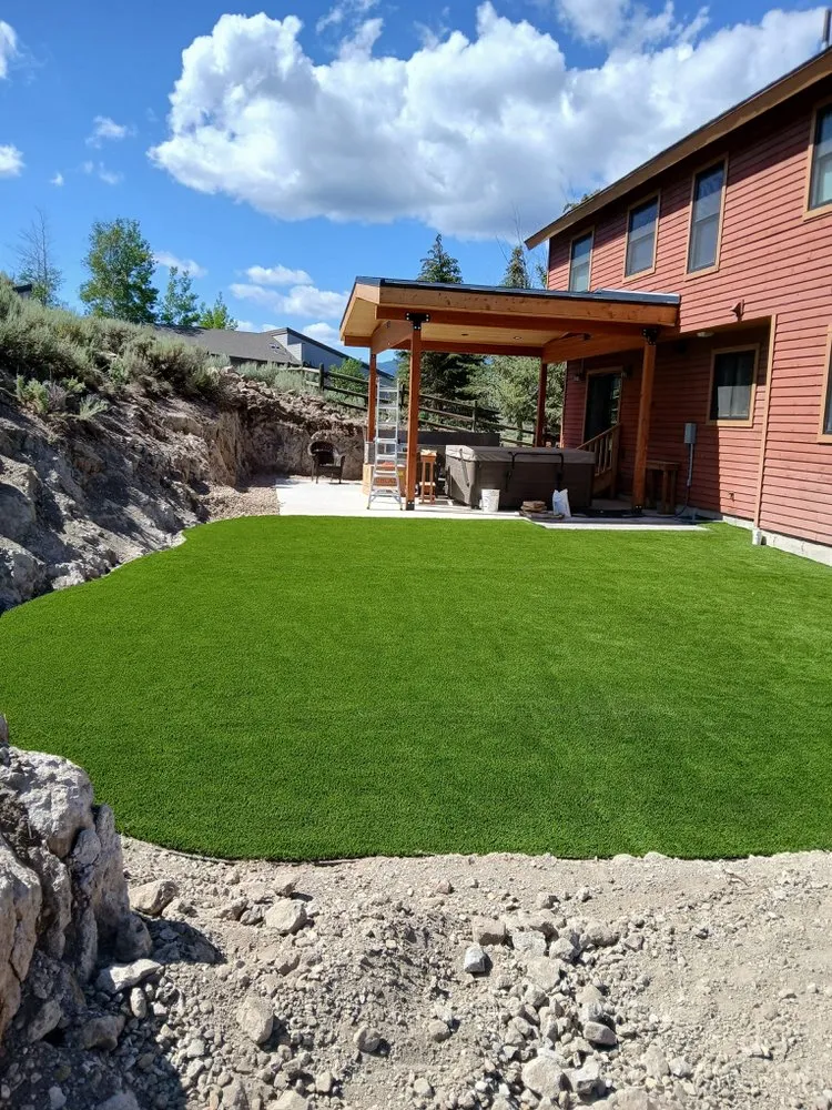Expert landscape installation for beautiful yards in Cottonwood Heights, UT by Turfing Zion