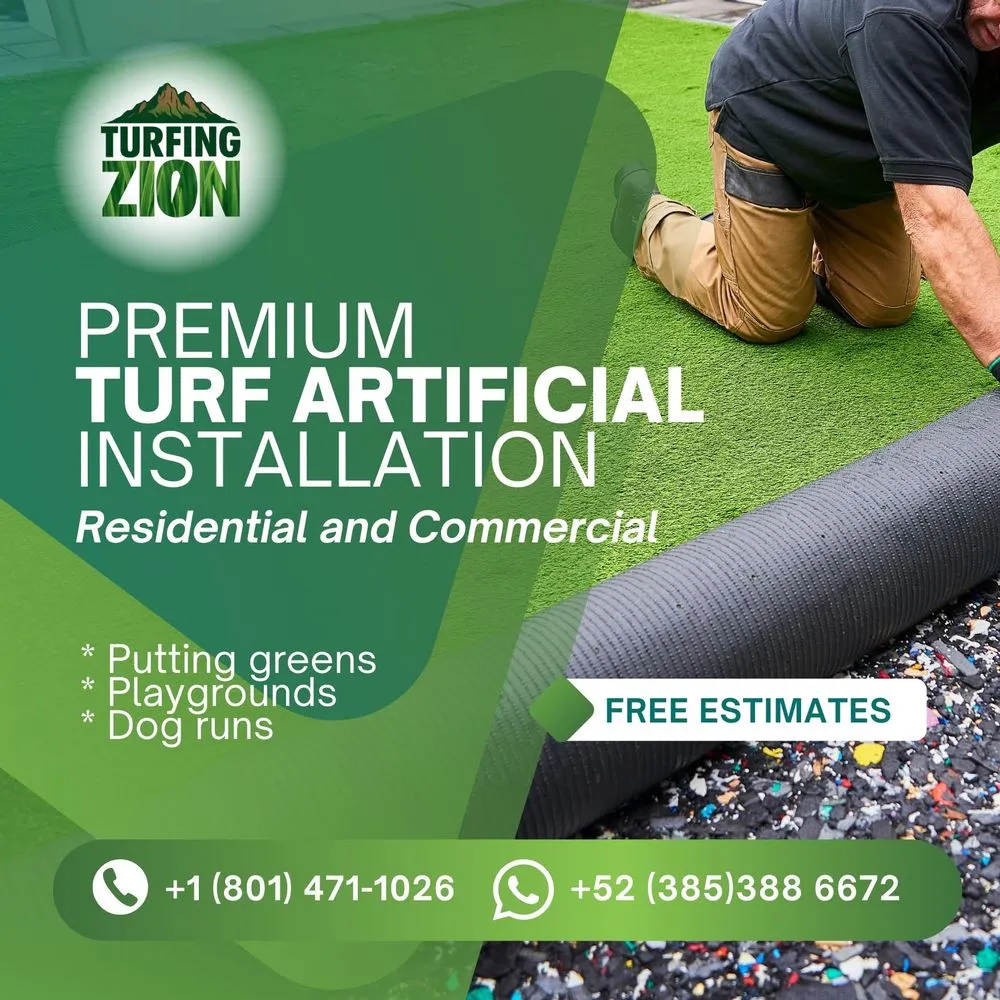 Trusted lawn mowing service for homes in Cottonwood Heights, UT by Turfing Zion