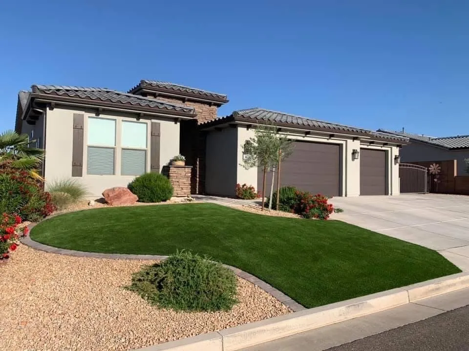Custom lawn care service for year-round maintenance in Cottonwood Heights, UT by Turfing Zion