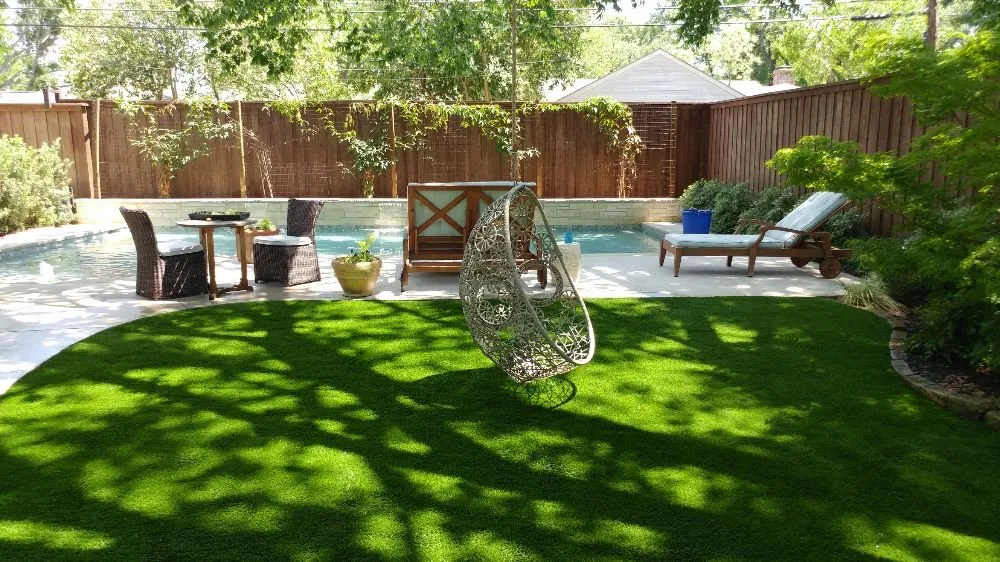 Expert landscape installation in Dallas, TX by TurfRocks