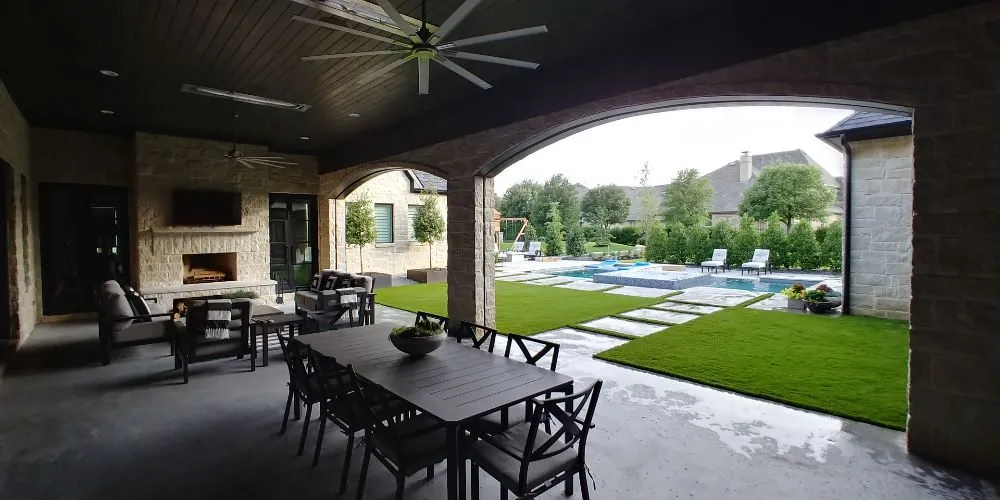 Local landscaping services for year-round maintenance in Dallas, TX by TurfRocks