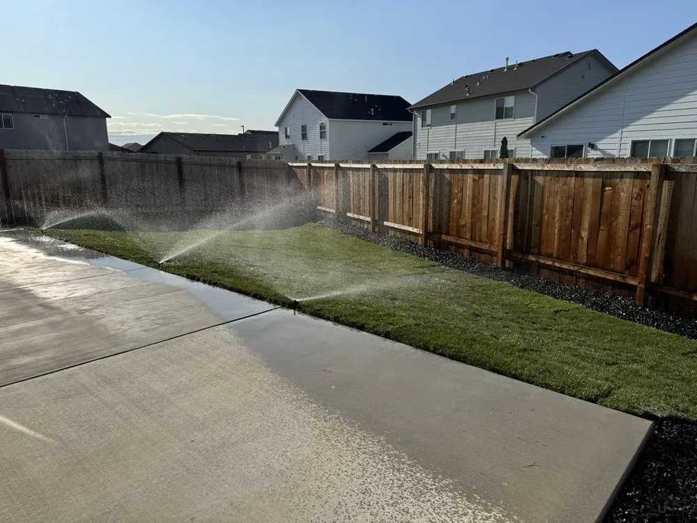 Professional landscape installation in Nampa, ID by Turf's Up Landscape Services