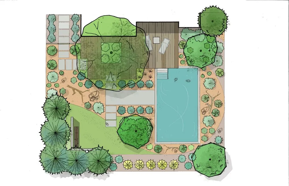 Affordable landscape design with custom design in Logan, UT by Turfs Up Landscape Solutions