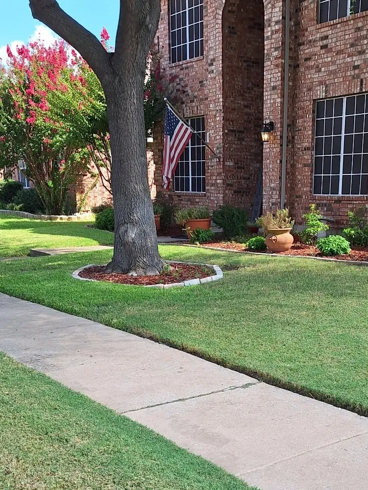 Professional lawn mowing service for year-round maintenance across McKinney, TX - Turfs Up Lawn Care