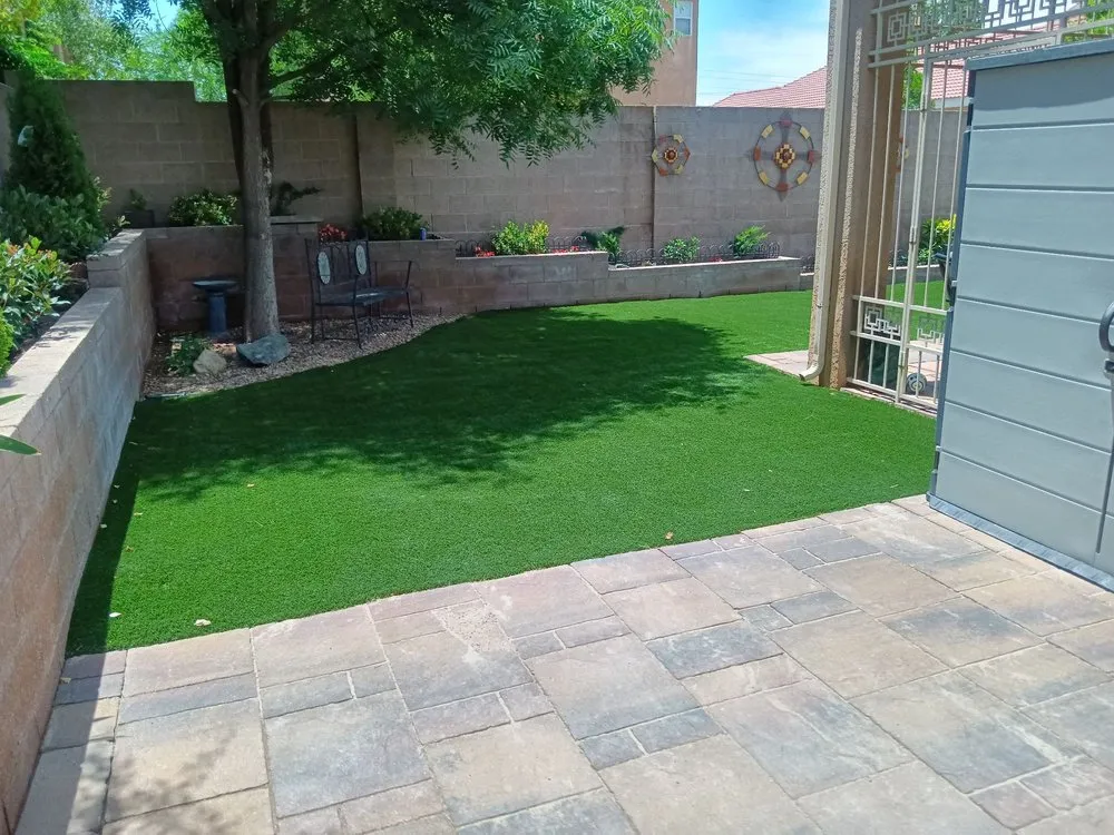 Expert landscape design with custom design in Albuquerque, NM by Turfscapes Abq