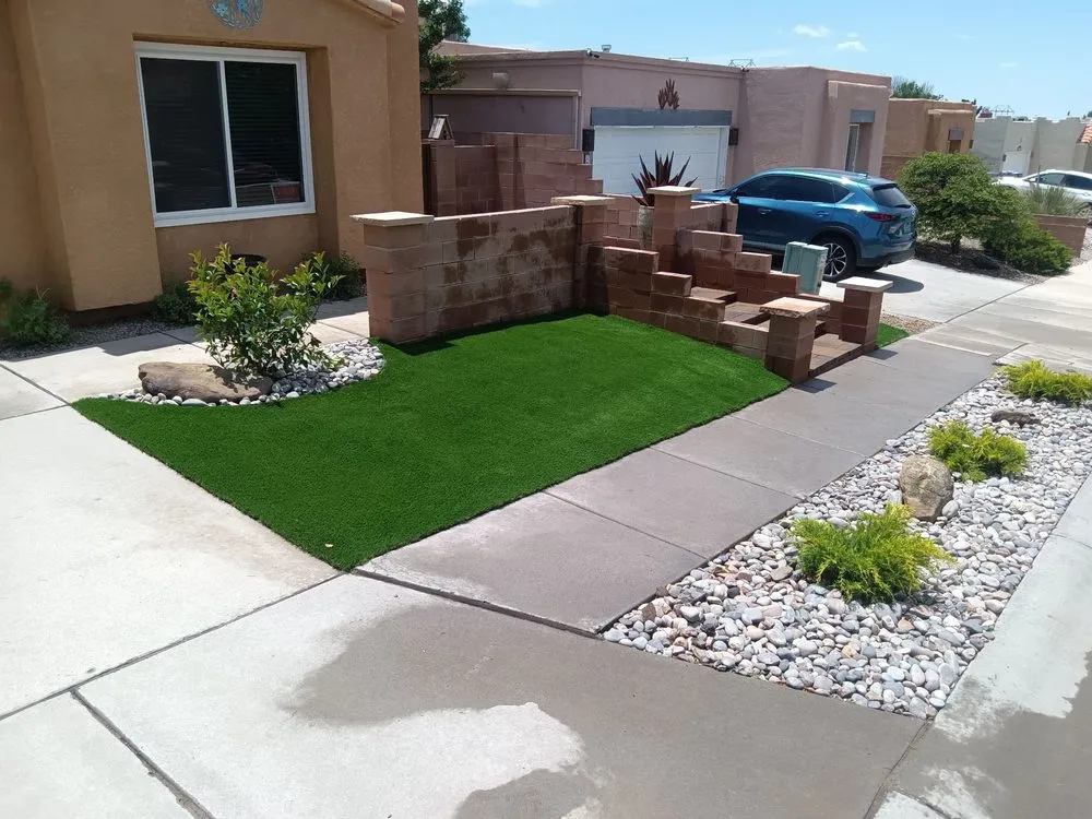 Custom yard maintenance for outdoor upgrades in Albuquerque, NM by Turfscapes Abq